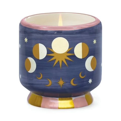 Designworks Collective Paddywax Adopo Moon Phases Ceramic Candle