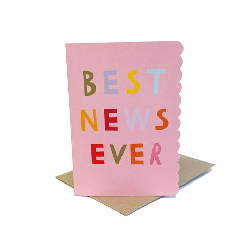 Plewsy Best News Ever Card