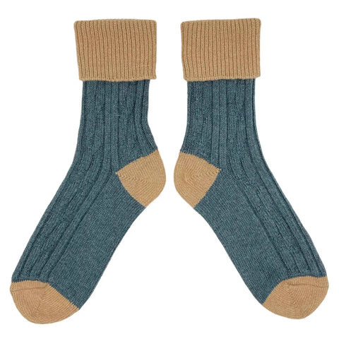 Catherine Tough Cashmere Blend Slouch Socks