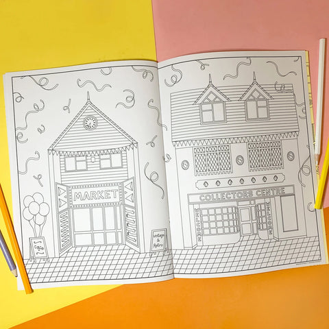 Colour in Walthamstow colouring book