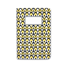 Couture print notebook, Forget Me Not Paris