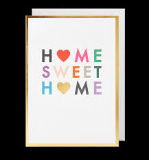 Postco Home Sweet Home Card