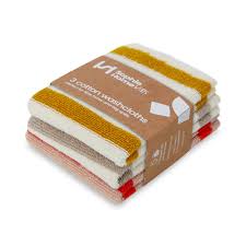 Resusable & Eco-Friendly Terry Washcloths, Sophie Home