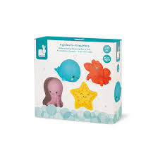 Janod Sea Creatures Squirters 4Pk