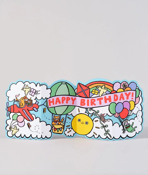 Wrap Sky Parade Fold Out Card