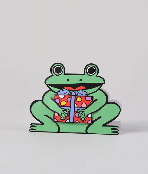 Wrap Frog With Mini Card