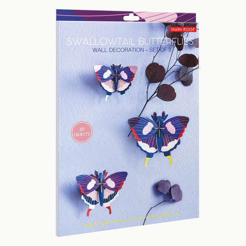 studio ROOF Insects - Swallowtail Butterflies set