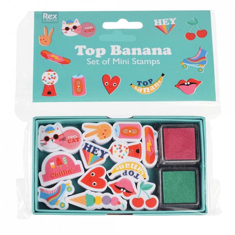 Top Banana mini stamps