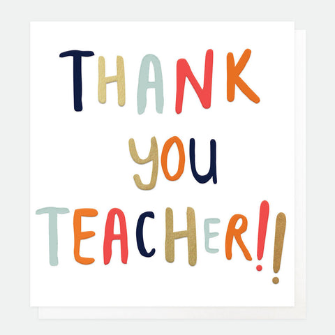 Thank You Teacher!! Card